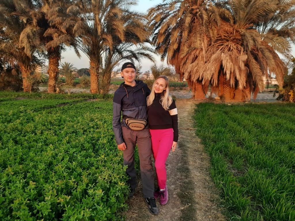 Village Room In The Countryside Al Minya Exteriör bild